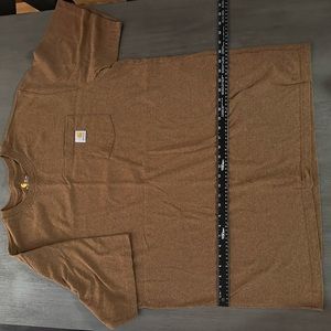 Carhartt oiled walnut Heather short sleeve tshirt - XXL tall